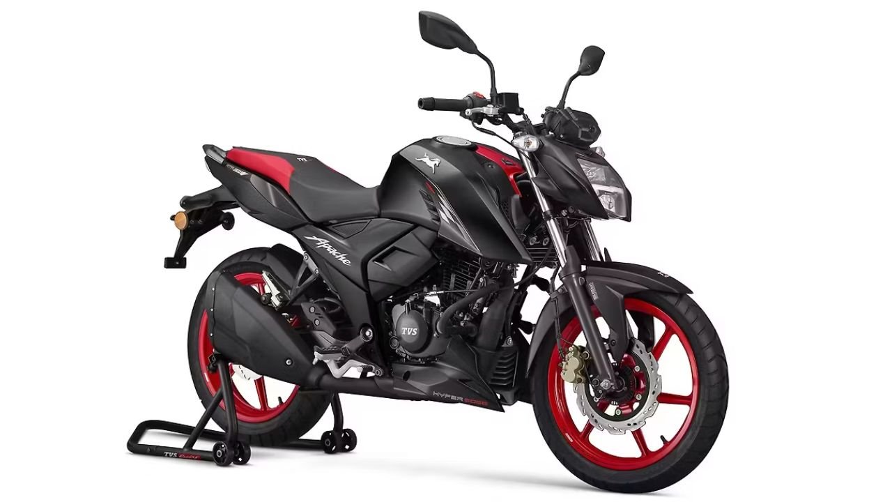 TVS Apache RTR 160 4V Ultimate 160cc Performance with Sporty Look and Smart Tech
