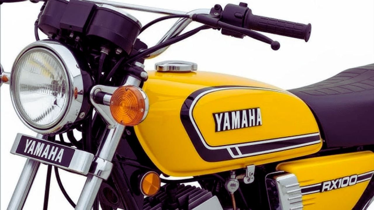 Yamaha RX 100 Iconic 98cc Two-Stroke with Raw Power and 40 kml Efficiency